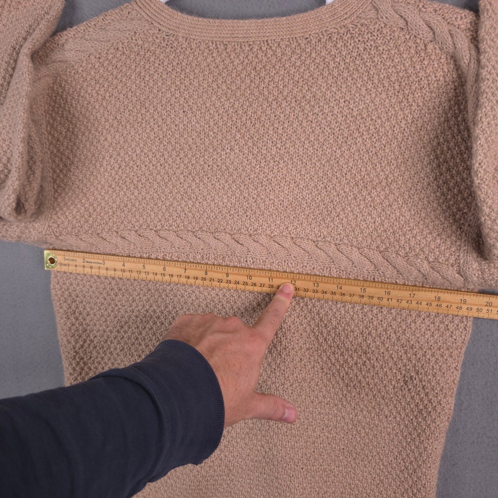 Artesanias Pachamama 100% Alpaca Wool Cardigan Sweater Womens Hand Made In Peru - Picture 10 of 14